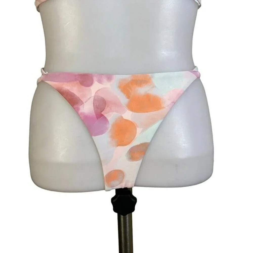 House of Harlow 1960 xREVOLVE Kodi Top and Bottom - 70s Watercolor Multi